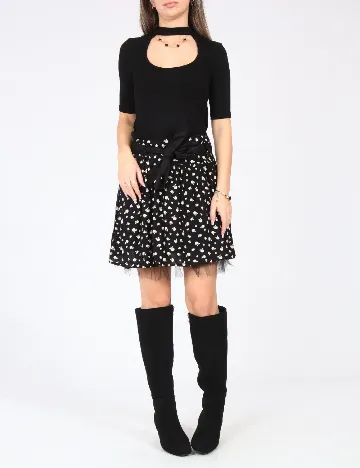 Fusta Zara, negru Negru