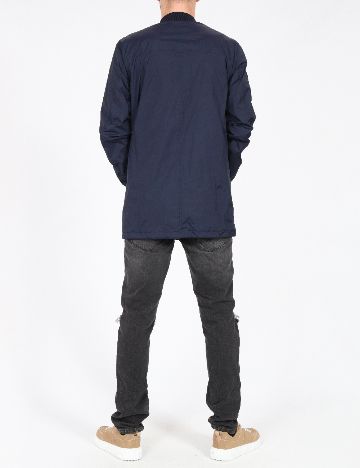 Jacheta Pull&Bear, bleumarin