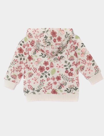 Hanorac Cool Club, floral print