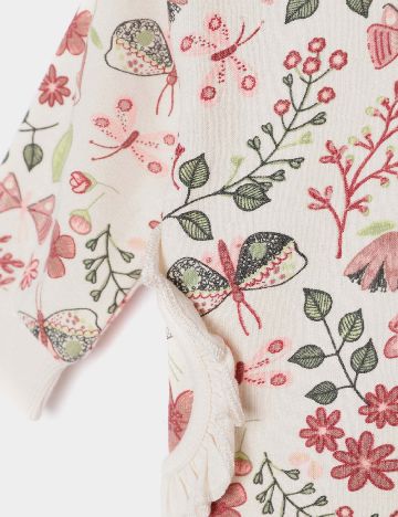 Hanorac Cool Club, floral print