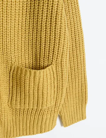 Cardigan Cool Club, mustar Galben