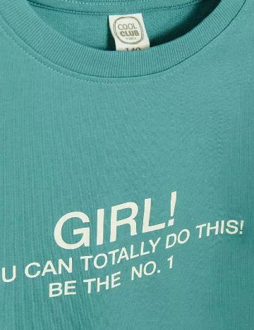 Rochie Cool Club, turcoaz