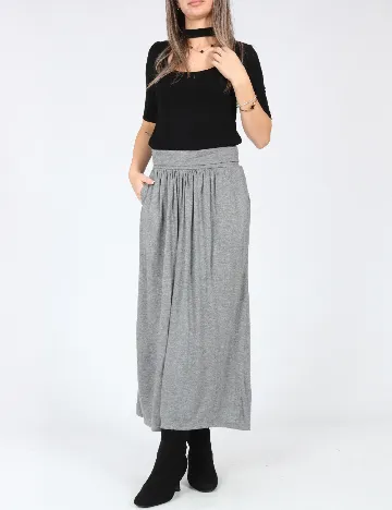 Fusta Zara, gri Gri