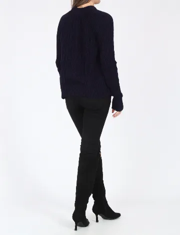 Pulover Zara, bleumarin Albastru