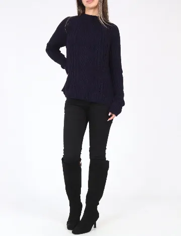 Pulover Zara, bleumarin Albastru