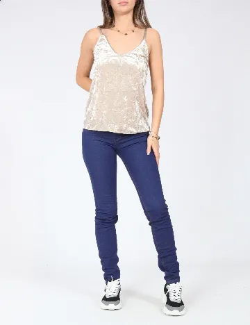 Blugi Pull&Bear, albastru Albastru