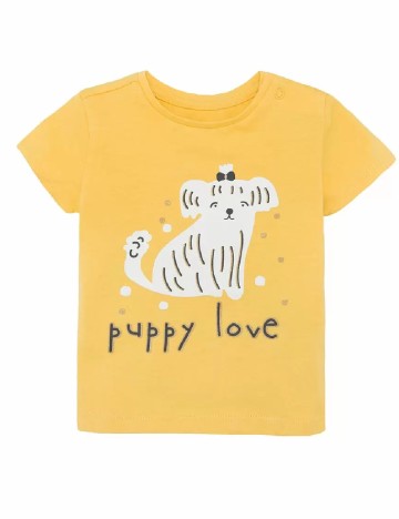 Tricou Cool Club, galben