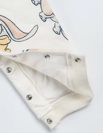 Salopeta Cool Club, alb Alb