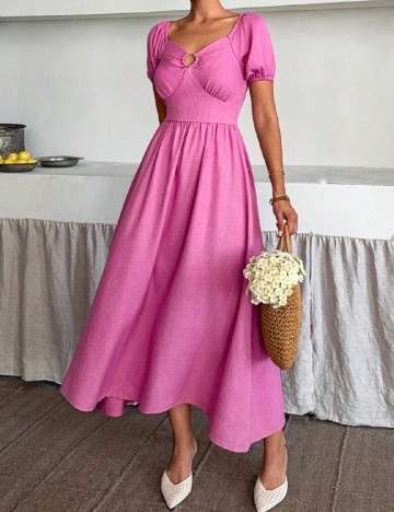 Rochie lunga SHEIN, roz