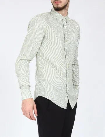 Camasa Pull&Bear, verde Verde