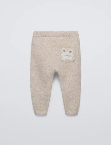 Pantaloni Zara, crem Crem