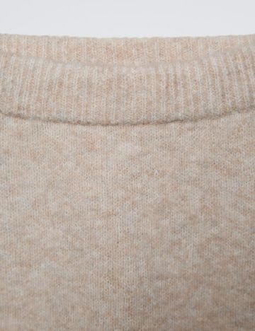 Pantaloni Zara, crem