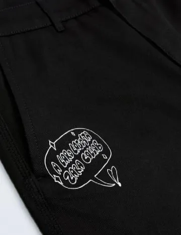 Blugi Zara, negru Negru