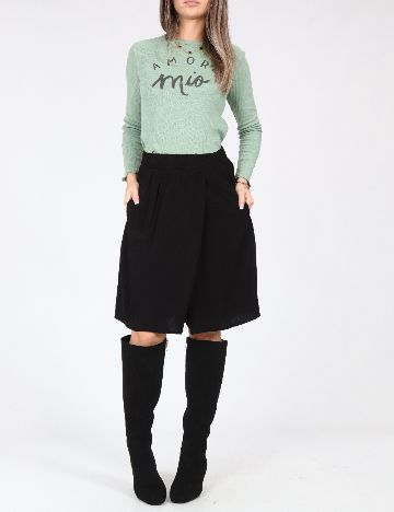 Pantaloni scurti Zara, negru