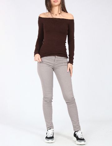 Pantaloni Pull&Bear, gri