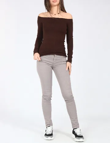 Pantaloni Pull&Bear, gri Gri