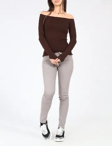 Pantaloni Pull&Bear, gri Gri