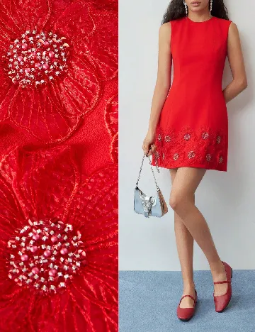 Rochie scurta MOTF, rosu Rosu