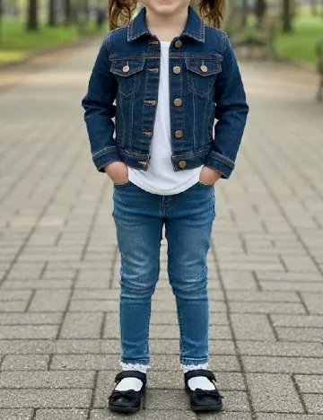 Jacheta Zara, albastru Albastru