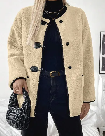 Jacheta SHEIN, crem Crem