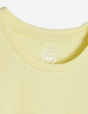 Rochie Cool Club, galben Galben