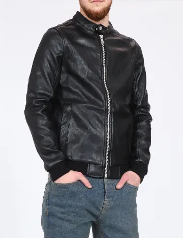 Jacheta Pull&Bear, negru Negru