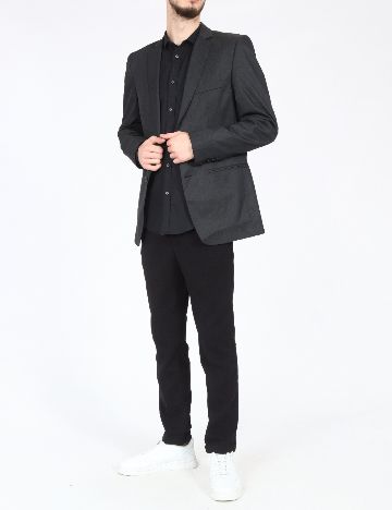 Sacou Zara, gri inchis