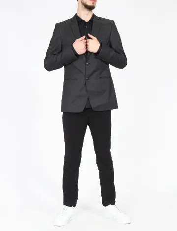 Sacou Zara, gri inchis Gri