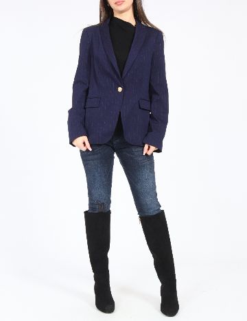 Sacou Zara, bleumarin