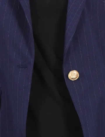 Sacou Zara, bleumarin Albastru