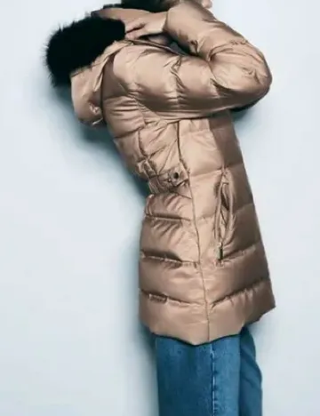 Geaca Zara, bej Crem