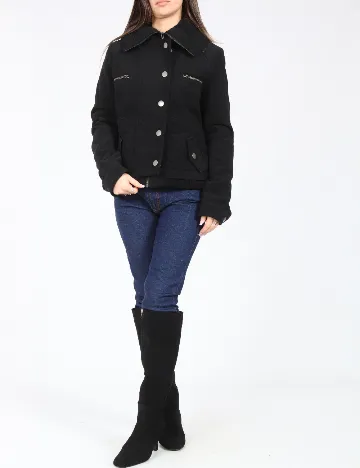 Jacheta Zara, negru Negru