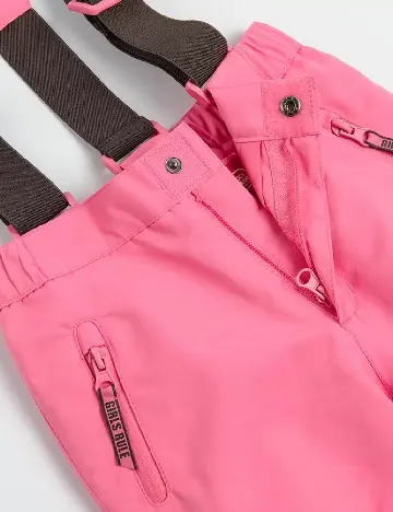 Salopeta de ski Cool Club, roz Roz