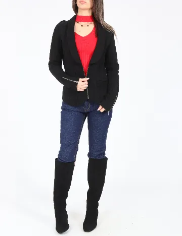 Jacheta Zara, negru Negru