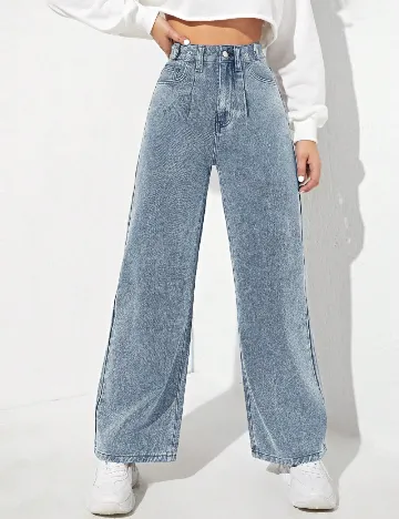 Blugi SHEIN, albastru Albastru