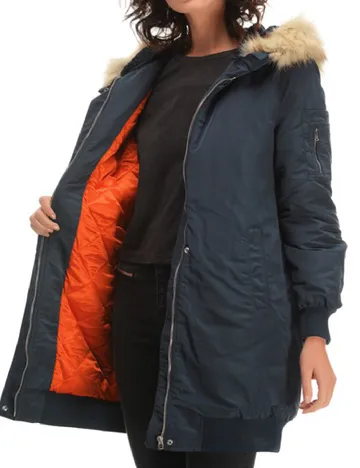 Geaca Zara, bleumarin Albastru