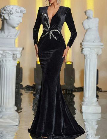 Rochie lunga SHEIN, negru