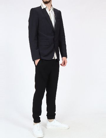 Sacou Zara, bleumarin