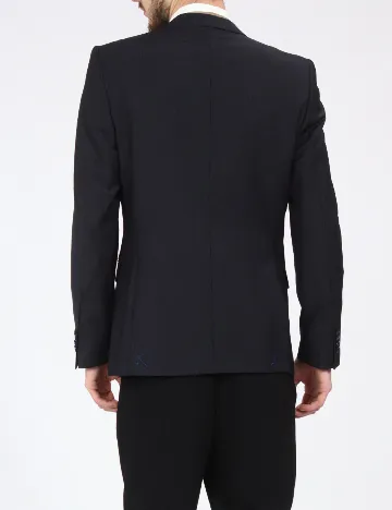 Sacou Zara, bleumarin Albastru