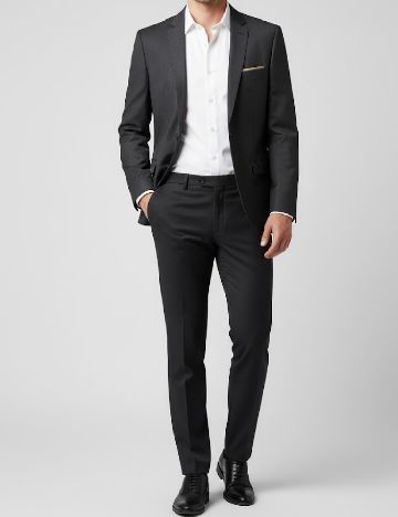 Sacou Zara, gri inchis