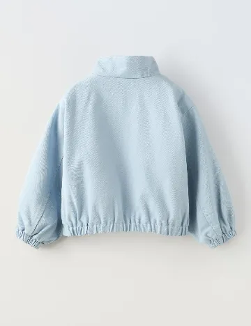 Jacheta Zara, bleu Albastru