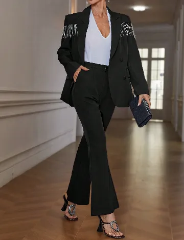 Compleu SHEIN, negru Negru