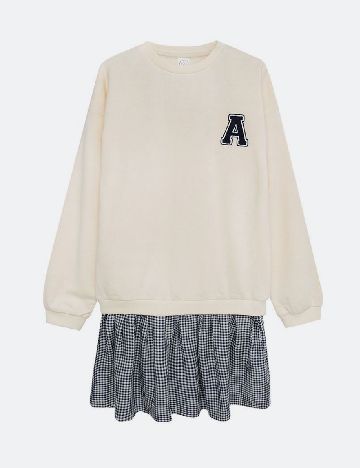 Rochie Cool Club, crem