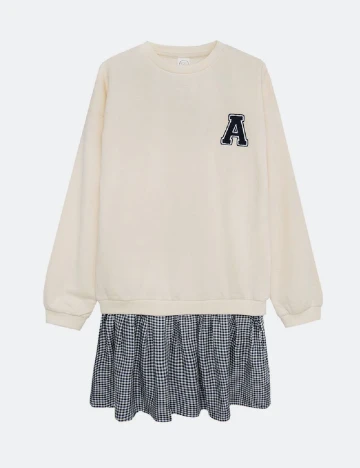 Rochie Cool Club, crem Crem