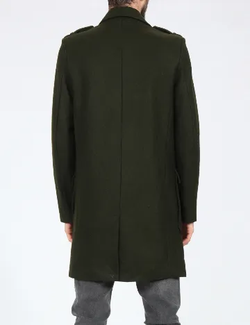 Palton Zara, verde Verde