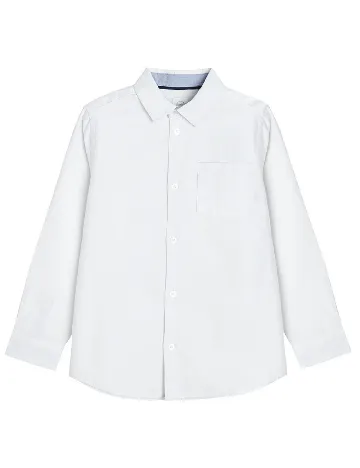 Camasa Cool Club, alb Alb