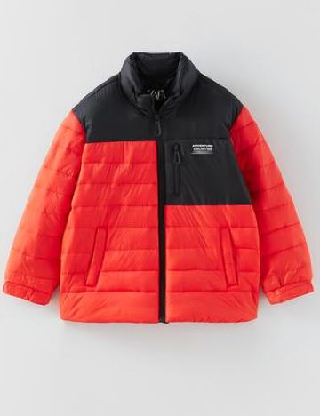 Geaca Zara, portocaliu/negru