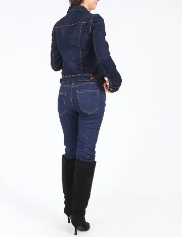 Jacheta Zara, albastru Albastru