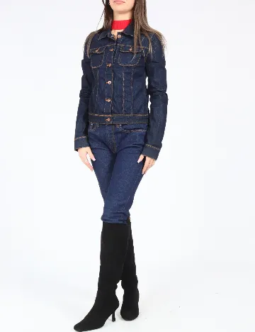 Jacheta Zara, albastru Albastru