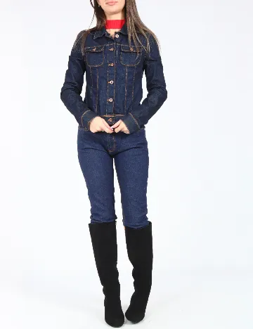 Jacheta Zara, albastru Albastru